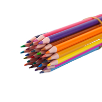 Crayons de couleur hexagonaux sans bois de haute qualité, 6 à 48 pièces, LAPICES LAPIZ HB, crayons de couleur en vrac, ensemble d'art, crayons de couleur