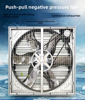 Ventilateur d'extraction centrifuge mural électrique pour volailles/serres avec moteur 100 % cuivre 380 V, prend en charge la personnalisation OEM/ODM