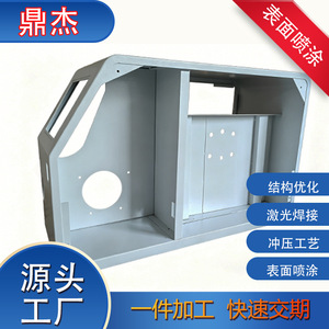 Châssis d'armoire électrique Dingjie en tôle galvanisée 0,88 mm, peinture au four, équipement industriel et de bureau personnalisable - Product Image 3