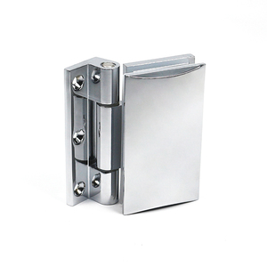 Charnière de <span class=keywords><strong>porte</strong></span> en verre avec couvercle Verre à mur douche - Product Image 1