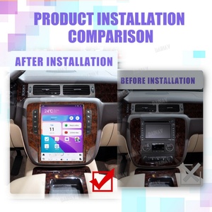 Autoradio 12,1 pouces pour GMC Yukon / Chevy Suburban Tahoe 2007-2012 Écran vertical Multimédia GPS Navigation Autoradio Stéréo - Product Image 4