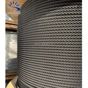 Fune di filo zincato cavo Zip fune di acciaio 3mm 6mm 8mm 10mm 12mm 16mm 18mm 20mm 24mm <span class=keywords><strong>26mm</strong></span> 30mm - Product Image 2