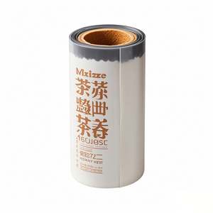 Logotipo personalizado termosellable PET/CPP rollo de película de plástico burbuja taza de té película de sellado para el envasado de alimentos de leche té aperitivos Chocolate - Product Image 2