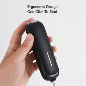 Electric Milk Frother With Stand and <b>Hook</b> Battery- Operated Foam Maker Coffee Tool - Product Image 4