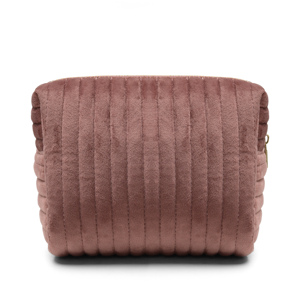 <span class=keywords><strong>Pochette</strong></span> cosmétique en velours rose, <span class=keywords><strong>multi</strong></span>-tailles, portable, légère, organiseur de voyage pour articles de toilette, cadeau pour salon de beauté, spa - Product Image 4