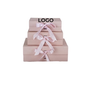 Luxury Rigid Folding Cardboard Gift Box Ready in Stock with UV Coating Sponge Lining Magnet Closure for Wallets or Other Gifts - Product Image 1