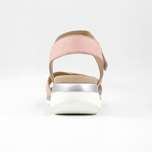 Sandalias de cuña de plataforma plana para mujer, calzado con punta abierta, moda coreana personalizada, para verano - Product Image 3