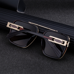 Gafas de Sol KAJILA al por Mayor, Modernas, de Diseño, con Logotipo Personalizado, Cuadradas, con Doble Puente, Protección UV400, para Hombre - Product Image 3