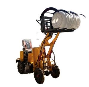 Alat Peniup Salju Ujung Depan Elektrik 4X4, Pemuat Ujung Depan Elektrik Mini 4X4 - Product Image 6