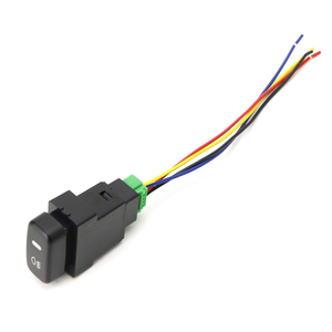 12 वी पुश बटन स्विच की अगुवाई वाली पृष्ठभूमि फॉग लाइट ड्राल ने माइसुबिशी लांसर आउटलैंडर पैजेरो मोंटेरो खेल (36x18 मिमी) - Product Image 5