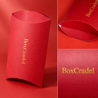 Boîte d'emballage pliable personnalisée en carton recyclé avec logo de marque en feuille d'or, forme personnalisée, pour gants, sous-vêtements, perruques et oreillers