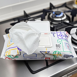 Vente flash Serviettes chaudes jetables individuelles pour les compagnies aériennes Serviettes en microfibre pour les restaurants Lingettes humides pour la cuisine Lingettes de nettoyage - Product Image 1