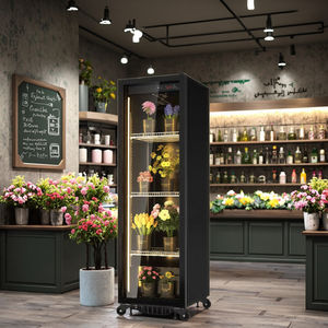 Armoire florale verticale Tokyo HIBIYA KADAN, commandes numériques, verre anti-condensation, dégivrage automatique pour la préservation de l'ikebana - Product Image 2