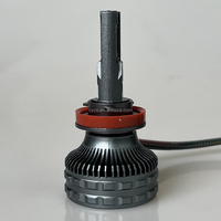 Ampoule de phare de voiture C5 12V 3 tubes en cuivre H1 H11 9005 9006 9012 6000K 120W, ampoule LED de phare de voiture, lampe de phare LED pour modification automobile