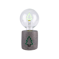Lampu meja kamar tidur dekoratif lampu Led petir atmosfer DIY bohlam kustom kartun E26 E27 B22 bohlam LED lucu filamen fleksibel