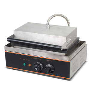 Yüksek kalite 110V/220V otomatik yapışmaz aperatifler çörek makinesi elektrikli waffle donut yapma makinesi - Product Image 4