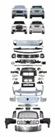 Kit de remplacement et de mise à niveau pour Rolls-Royce Cullinan, nouveau style, barre de sécurité, diffuseur de phares, diffuseur de feux arrière, spoiler, pare-chocs, NOIR