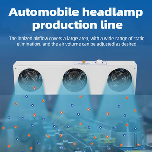 ST103A AC Demir Anti-Statik İyon Elektrikli Fan Elektronik Üretim için Statik Giderici Bilimsel Araştırma Laboratuvarı Çipi - Product Image 5