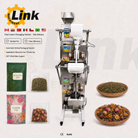 Máquina automática de envasado de bolsas de té con pantalla táctil PLC, personalizada, OEM, ODM, marca privada, ancho de sellado ajustable, para exportación