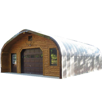 Maison préfabriquée maison en acier Quonset Hut Kits et arche bâtiment en acier Quonset toit en métal
