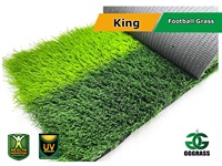 Zugelassener Standard Feuerfester 20mm Florhöhe 100% PE Kunstrasen für Fußballfelder