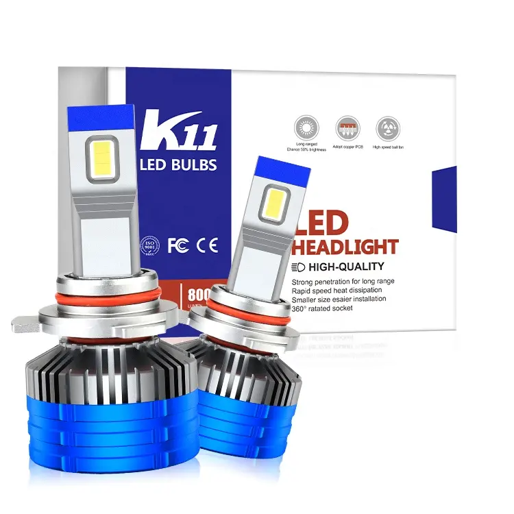 Các Loại Đèn Led Faros Luces Khác H7 H4 H11 110W 6500K Hệ Thống Chiếu Sáng Tự Động H8 9005 9006 Bóng Đèn Pha Led Xe Hơi