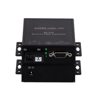 ตัวแปลงไฟเบอร์ออปติกแบบซีเรียลโหมดเดี่ยว RS232 แบบสองทิศทาง 1 ช่องสัญญาณ - Product Image 1