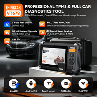 Herramienta de Diagnóstico TPMS THINKCAR VT679, Escáner OBD2 CANFD de Sistema Completo, 28 Reinicios, 3 Años de Actualización Gratuita, Herramientas de Escaneo y Programación TPMS