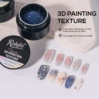 Robifel Marque privée Carve Gel Polish 3d Gel Nail Art Carving Builder Peinture Gel Polish