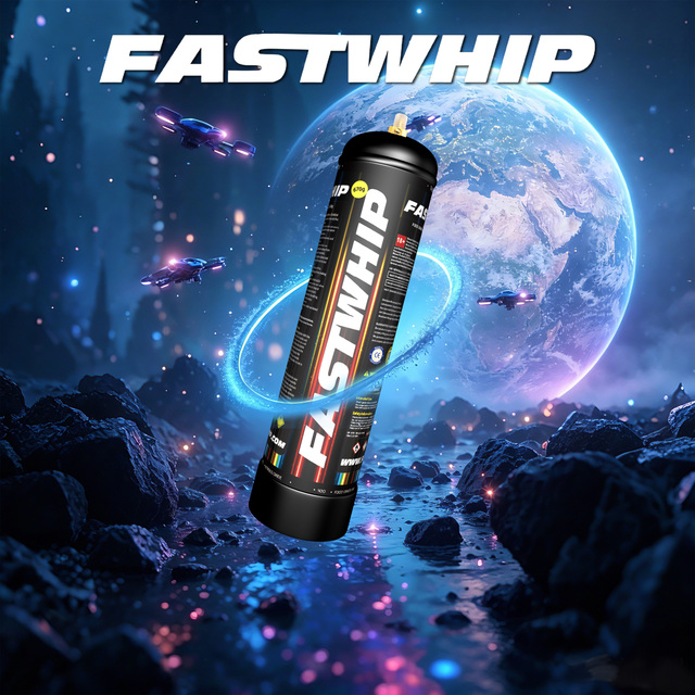 FASTWHIP Whipped 0.95L 640g Whipped Cream Cream Chargers Gas Cylinder for Wholesale with USA and EU Local Delivery