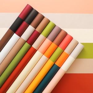 Carta Bouquet floreale impermeabile per fioristi di <span class=keywords><strong>colore</strong></span> ispessito blocco fiore carta da imballaggio PE singolo per san valentino - Product Image 4