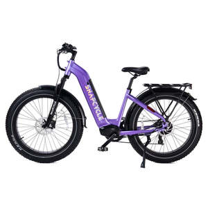 Vélo électrique Snapcycle R1 Pro Step Thru City, cadre en aluminium 6061, vitesse de 20 mph, autonomie de 30 à 60 miles, classe 2/3, charge utile de 330 lb, Snapcycle R1 Pro S - Product Image 5