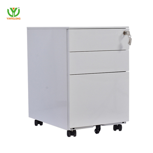Yinlong thép di động bệ <span class=keywords><strong>3</strong></span> ngăn kéo di động Tủ hồ sơ lăn bệ di động văn phòng lưu trữ kim loại tủ với <span class=keywords><strong>3</strong></span> ngăn kéo - Product Image 3