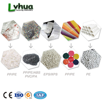 Granulateur plastique à double étage PE PET PP LDPE, machine de recyclage des déchets plastiques, pelletiseur, machinerie de recyclage du plastique