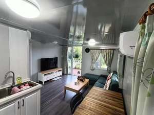 40/20フィート プレハブ式移動型リビングコンテナ 拡張可能コンテナハウス（トイレ・シャワー付き3ベッドルーム） - Product Image 4