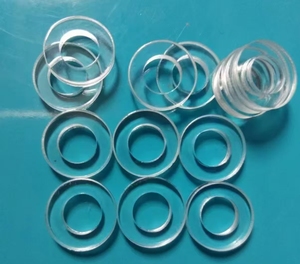Rondelles et joints d'espacement en PVC transparent, sur mesure, résistants à l'usure et isolants, moulés/découpés, vente en gros - Product Image 6