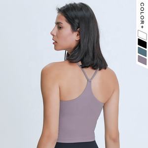 ربيع/صيف منتج جديد مثير على شكل حرف Y حزام كتف جميل وسادة صدر رطبة فتل مرن ضيق - Product Image 1