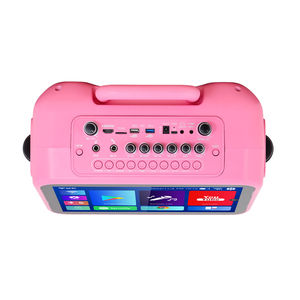 13,4 pulgadas pantalla táctil WiFi Bluetooth altavoz <span class=keywords><strong>Youtube</strong></span> Facebook MP3 reproductor de audio al aire libre batería inalámbrico karaoke altavoz - Product Image 6