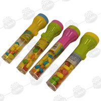 Bonbons jouet fabricant gros dessin animé bonbons lampe de poche coloré Projection pour enfants boîte emballage jouets et bonbons