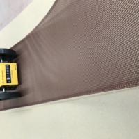 Grille de protection de gouttière en treillis métallique tissé en alliage d'aluminium de 500 mm avec procédé de soudage pour usage domestique