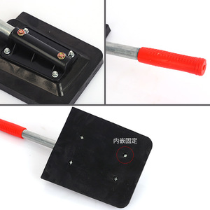 Planche de nivellement en caoutchouc pour carrelage céramique, outil de nivellement épaissi pour l'installation de carrelage au sol - Product Image 3