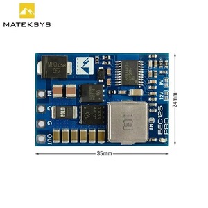 MATEKSYS BEC12S-PRO Protezione Termica 9-55V 5V/8V/12V-5A Telecomando in Plastica per Aeromodelli Confezionato in Sacchetto - Product Image 2