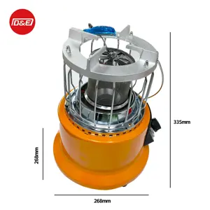 Portable Gas Heater Indoor And Outdoor Portable Gas Heater Gas Room Heater 2.6kW Stainless Steel Material