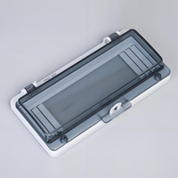 Couvercle de fenêtre de protection en matériau ABS transparent IP67 pour boîtiers électroniques et d'instruments