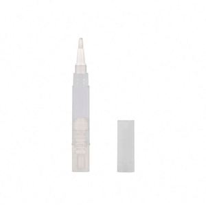 Tubes de gloss à lèvres en plastique écologiques avec logo imprimé en sérigraphie, 3 ml, emballage cosmétique pour baume à lèvres à visser - Product Image 5