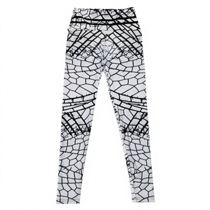 Leggings de Yoga Personalizados para Mujer, de Alta Calidad, con Logotipo Personalizado, Cintura con Estampado Digital, Poliéster, Cintura Alta, Ropa Deportiva - Product Image 1