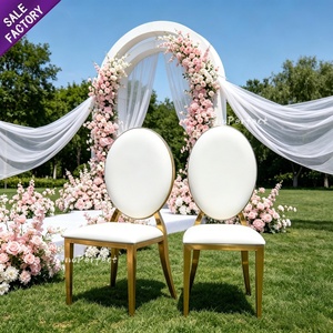 Cheap Manufacturing New Design Modern Wholesale Hotel Stainless Steel Legs Wedding Banquet <b>Dining</b> Easy <b>Chair</b> - Product Image 1