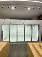 Chambre froide de plain-pied à haute efficacité énergétique et faible consommation, type conteneur, avec unité Copeland 100% visible