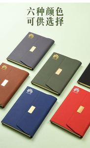 Set de Regalo de Cuaderno Ejecutivo de Lujo 2023 con Logotipo Personalizado, Bolígrafo con Serigrafía y Caja - Regalo Promocional de Oficina de Alta Gama - Product Image 5