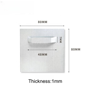 Khung ảnh phần cứng gương Móc áo hình ảnh tấm hình ảnh tường treo móc gương treo móc - Product Image 3